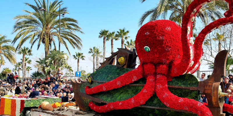 corso fleuri lavandou var